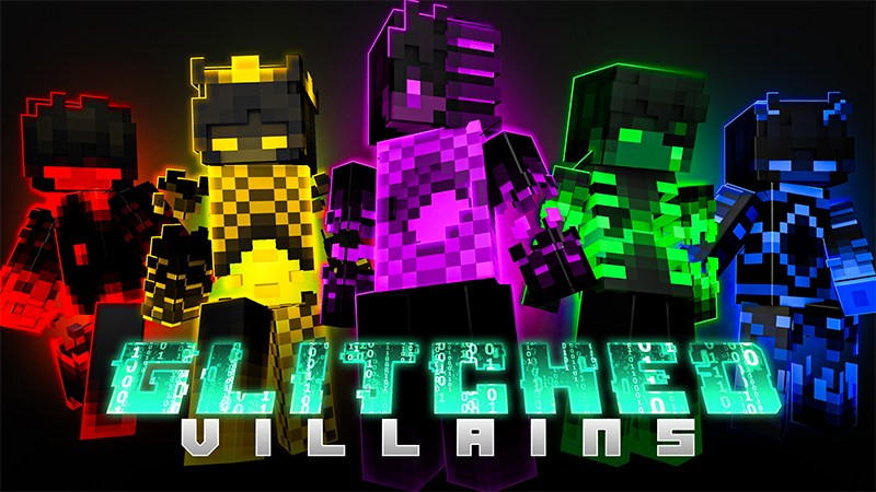 Glitched Villains on the Minecraft Marketplace by Misfits
