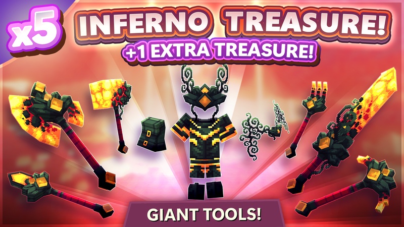 [BOX PVP] 5x Inferno Treasure [+1 FREE]