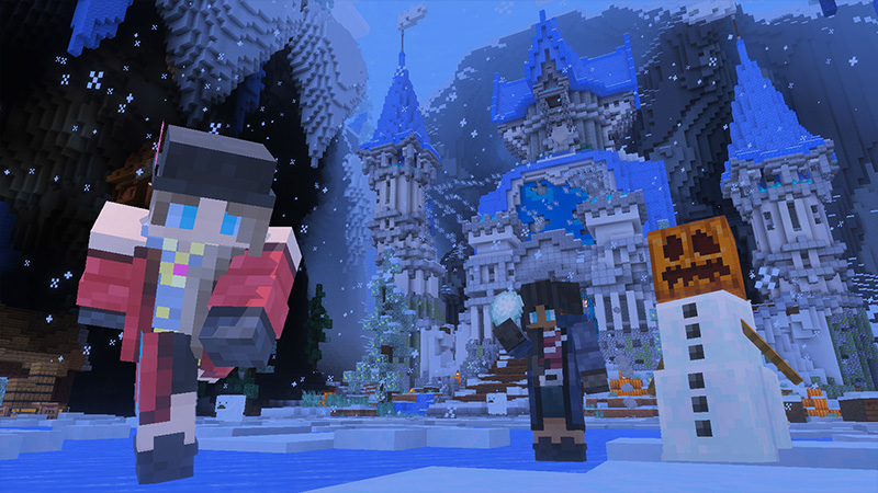Haunted Winter Castle by The Craft Stars
