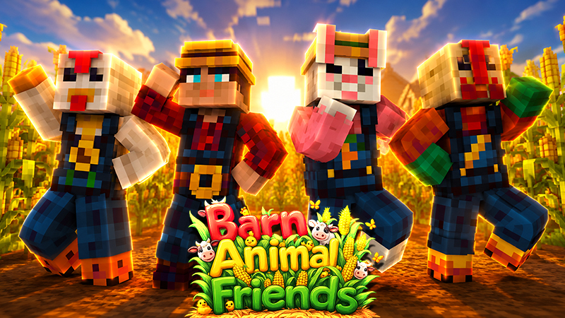Barn Animal Friends on the Minecraft Marketplace by PixelOneUp