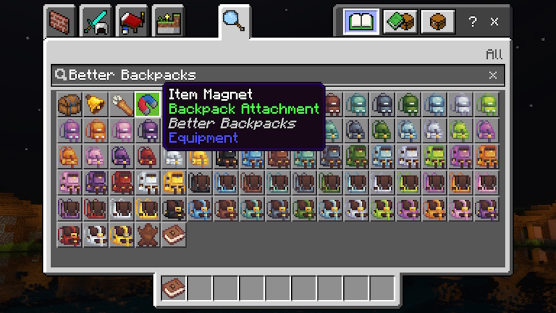 Better Backpacks Add-On by PixelHeads