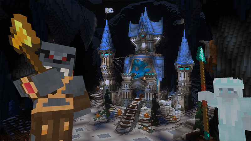 Haunted Winter Castle by The Craft Stars