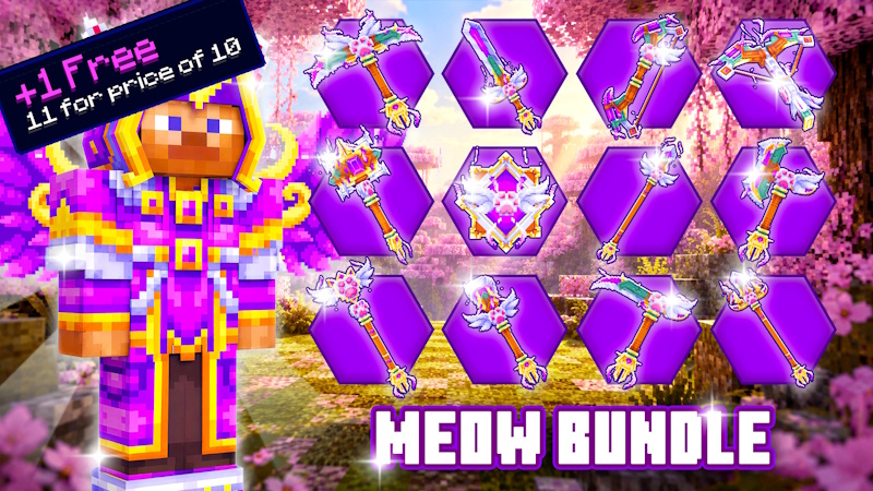 [Mineville] 10x Meow Bundles +1 Free