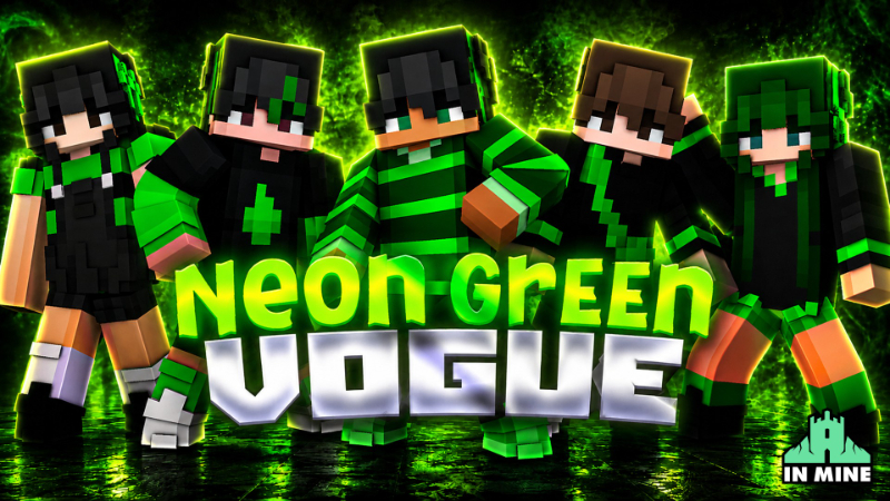 Neon Green Vogue on the Minecraft Marketplace by In Mine