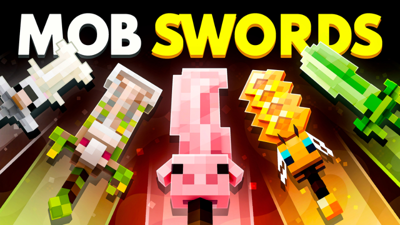 Mob Swords on the Minecraft Marketplace by Chillcraft