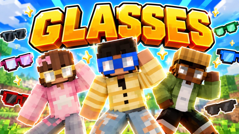 Glasses on the Minecraft Marketplace by Pickaxe Studios