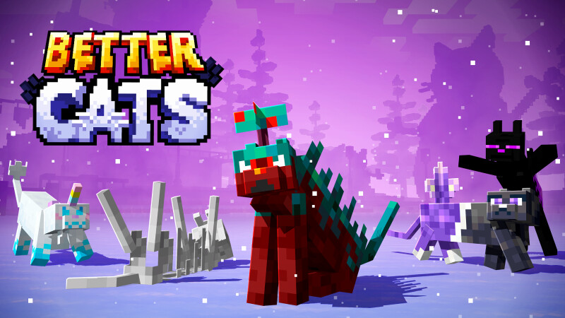 Better Cats on the Minecraft Marketplace by CrackedCubes
