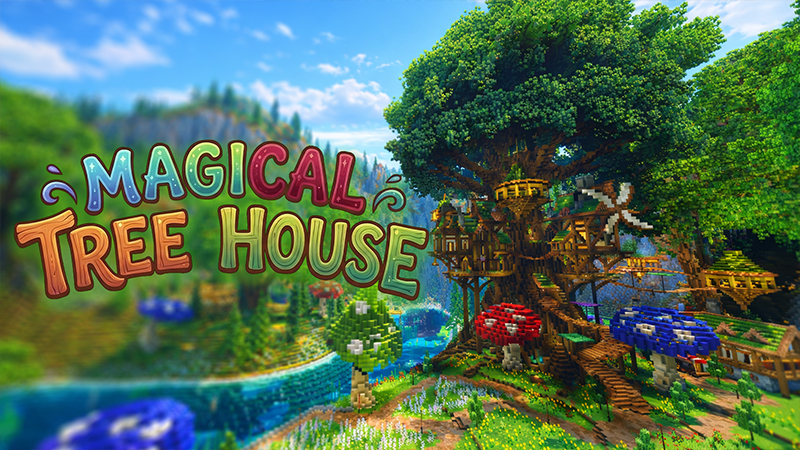 Magical Tree House on the Minecraft Marketplace by DeliSoft Studios