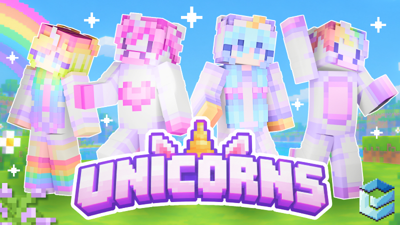 Unicorns by Entity Builds (Minecraft Skin Pack) - Minecraft Bedrock ...