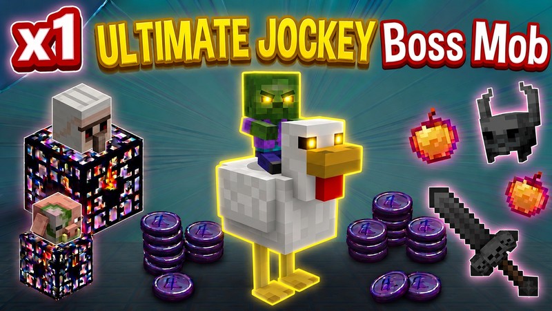 [BOX PVP] 1x Ultimate Jockey Boss Mob Egg