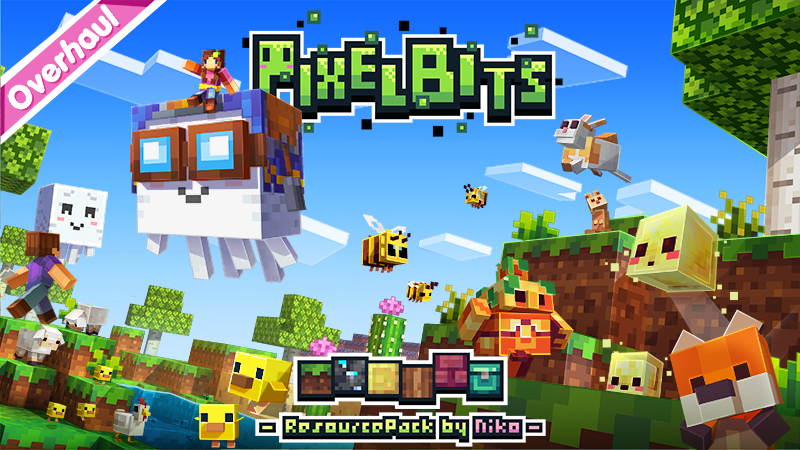 Pixel Bits on the Minecraft Marketplace by Ninja Squirrel Gaming