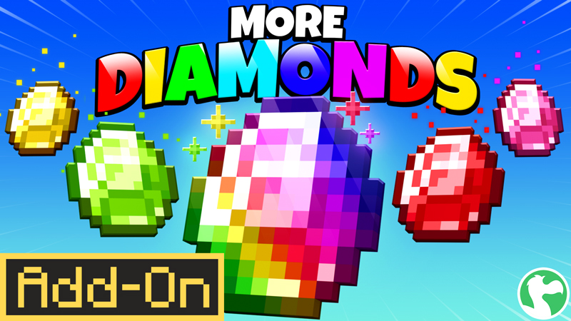 More Diamonds! Add-On on the Minecraft Marketplace by Dodo Studios