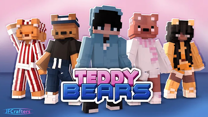 Teddy Bears on the Minecraft Marketplace by JFCrafters