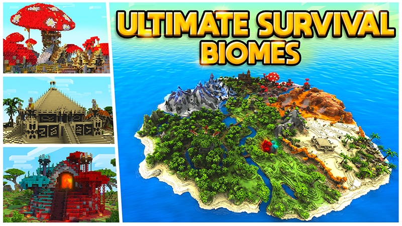 Ultimate Survival Biomes on the Minecraft Marketplace by The Craft Stars