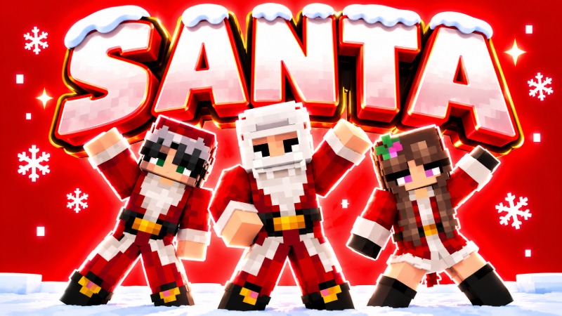 Santa on the Minecraft Marketplace by Pickaxe Studios