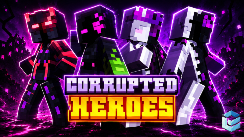Corrupted Heroes on the Minecraft Marketplace by Entity Builds