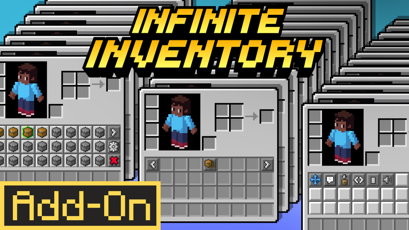 Infinite Inventory Add-On 1.0 on the Minecraft Marketplace by Shapescape