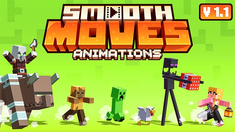Smooth Moves Animations 1.1 on the Minecraft Marketplace by Starfish Studios