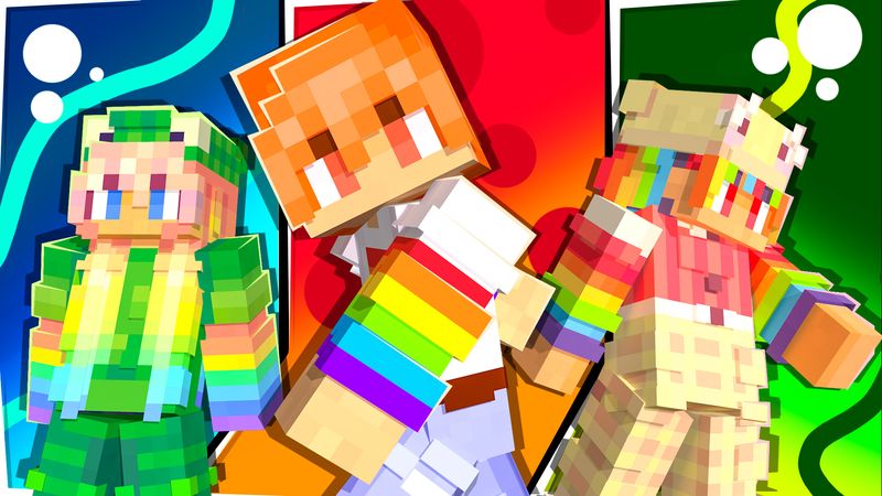 Rainbow Teens on the Minecraft Marketplace by Kora Studios