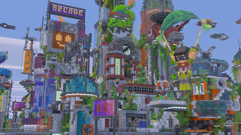 Ultimate Survival: Solarpunk Island by TrixyBlox