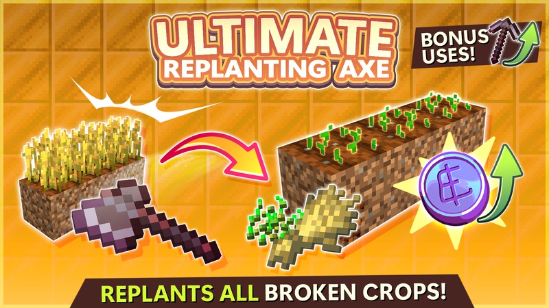[SKYBLOCK FACTORY] Ultimate Replanting Axe