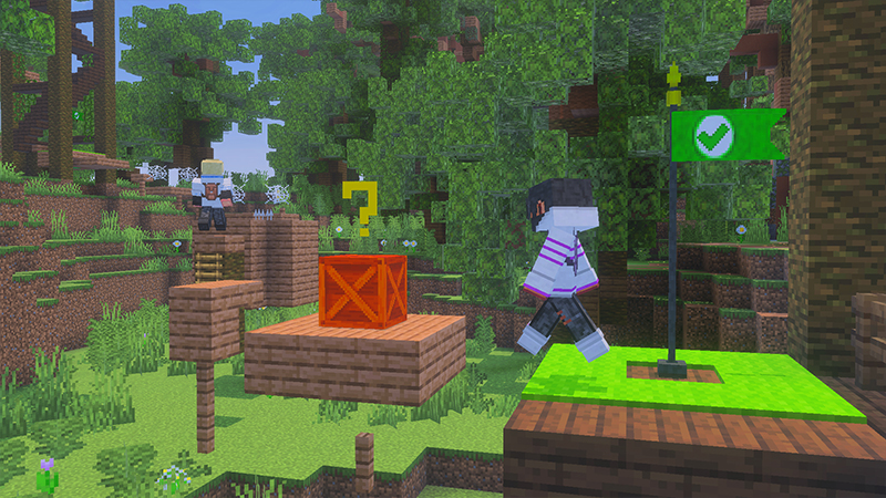 Mountain Parkour & Droppers by GoE-Craft