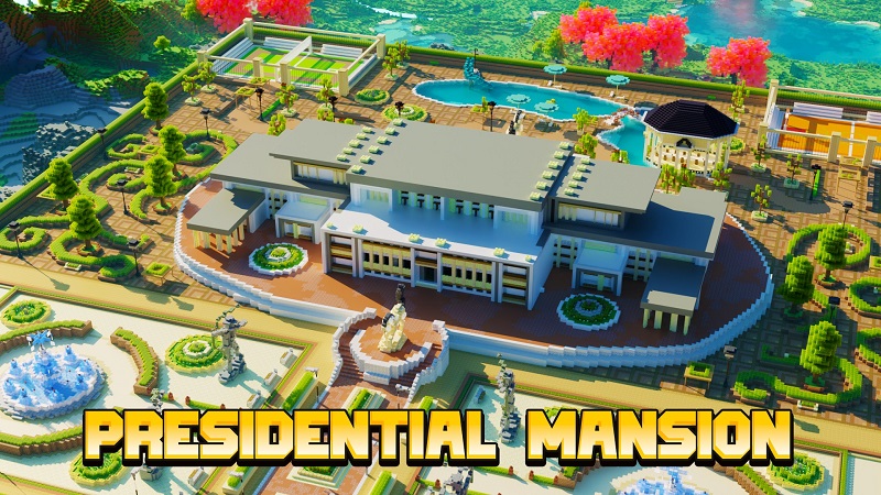 Presidential Mansion on the Minecraft Marketplace by Rainbow Theory