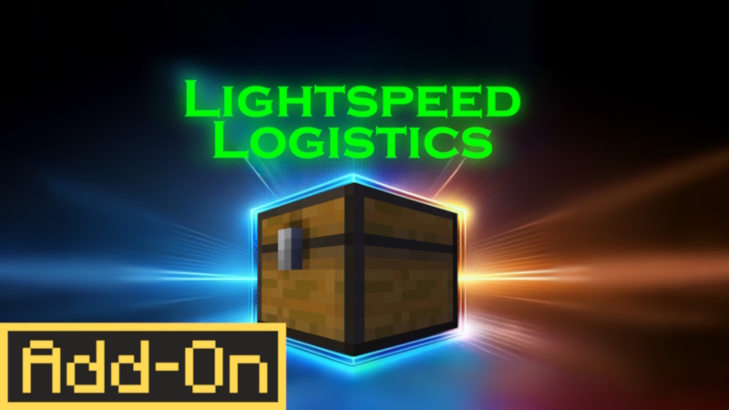 Lightspeed Logistics Add-On on the Minecraft Marketplace by EduElfie