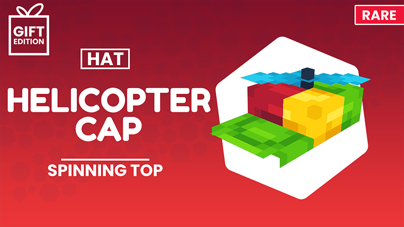 Helicopter Cap Hat - Gift