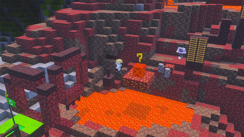 Mountain Parkour & Droppers by GoE-Craft