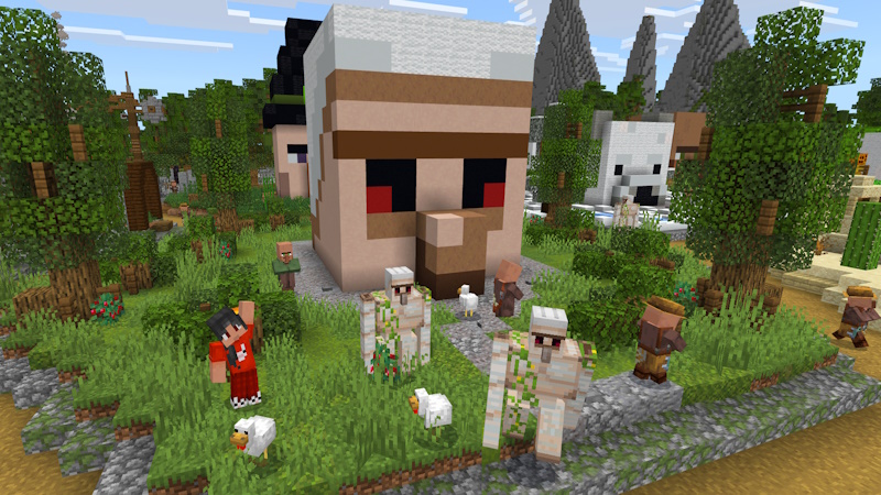 Mob Heads Village by GoE-Craft