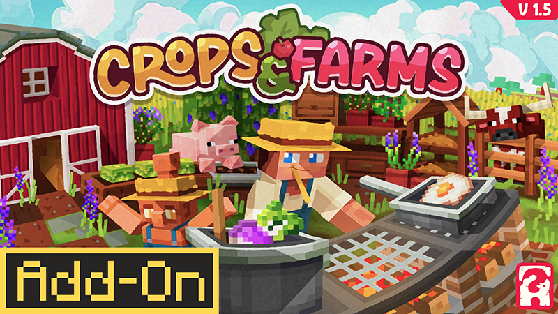 Crops & Farms 1.5 on the Minecraft Marketplace by Some Game Studio