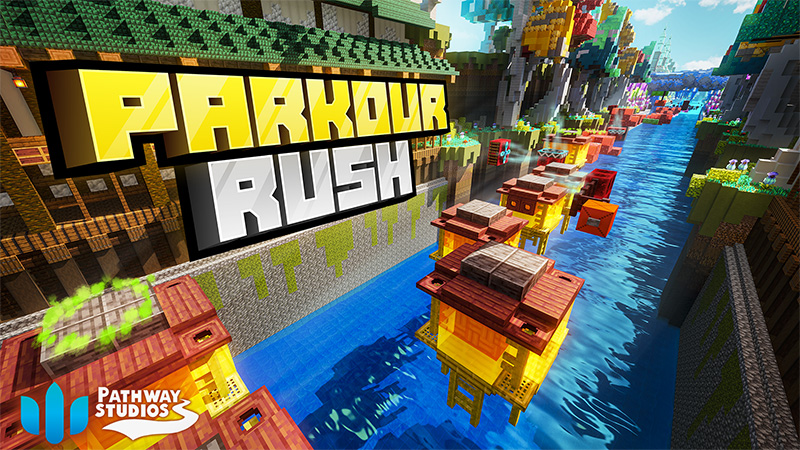 Parkour Rush on the Minecraft Marketplace by Pathway Studios