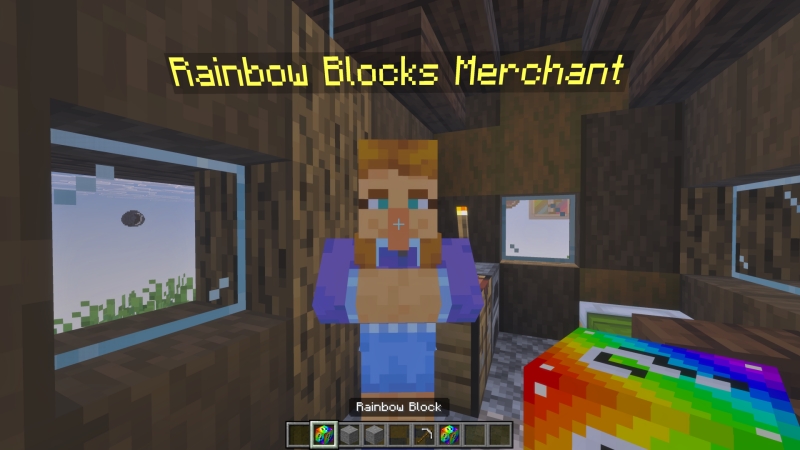 Rainbow Lucky Blocks Skyblock by Fall Studios