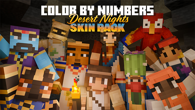 Color By Numbers Desert Nights Skin Pack