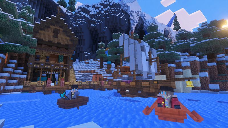 Haunted Winter Castle by The Craft Stars