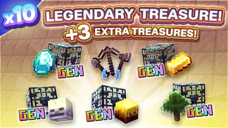 [SKYBLOCK FACTORY] 10x Legendary Treasure +3 FREE