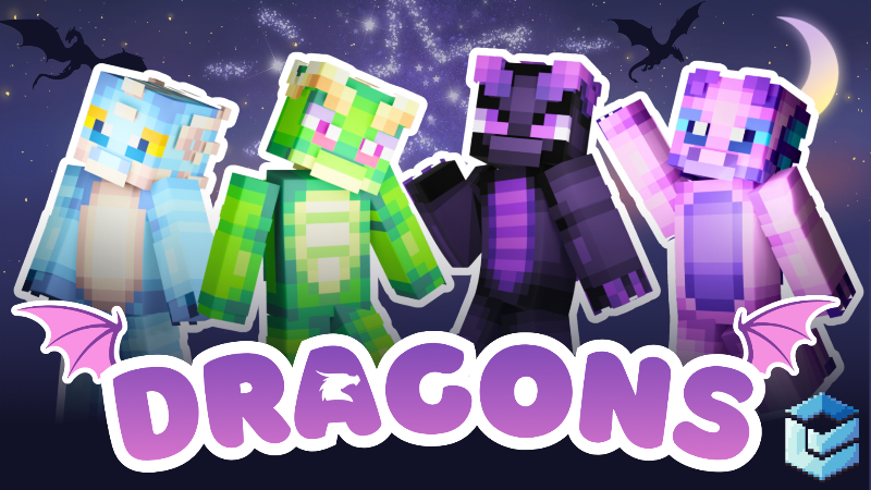 Dragons on the Minecraft Marketplace by Entity Builds