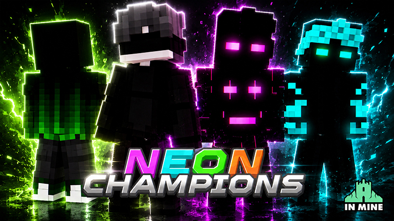 Neon Champions on the Minecraft Marketplace by In Mine
