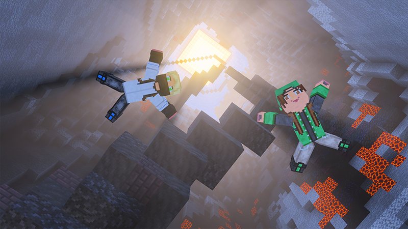 Mountain Parkour & Droppers by GoE-Craft