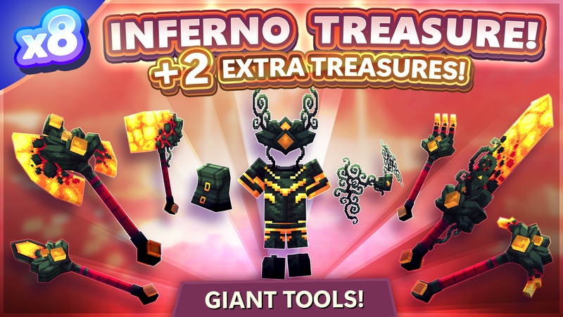 [OP SMP] 8x Inferno Treasure [+2 FREE]
