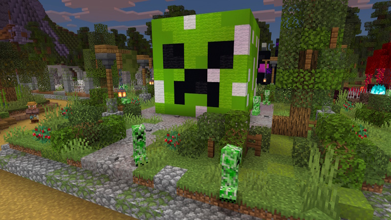 Mob Heads Village by GoE-Craft