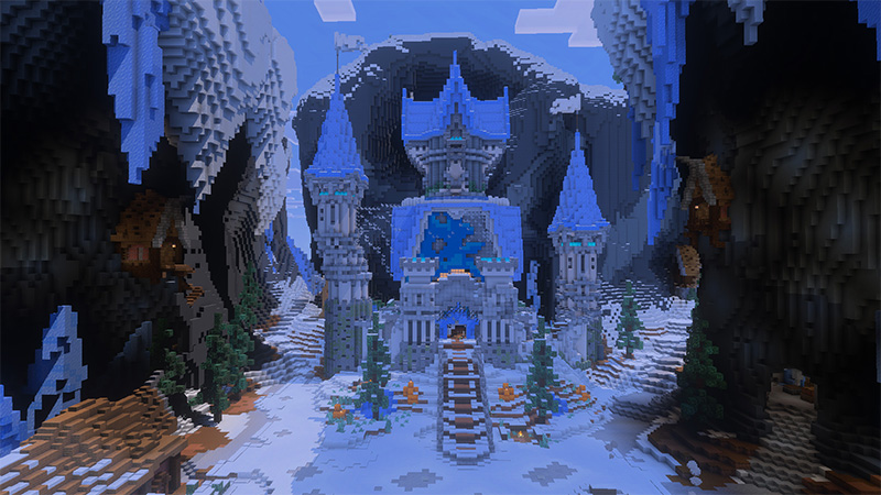 Haunted Winter Castle by The Craft Stars