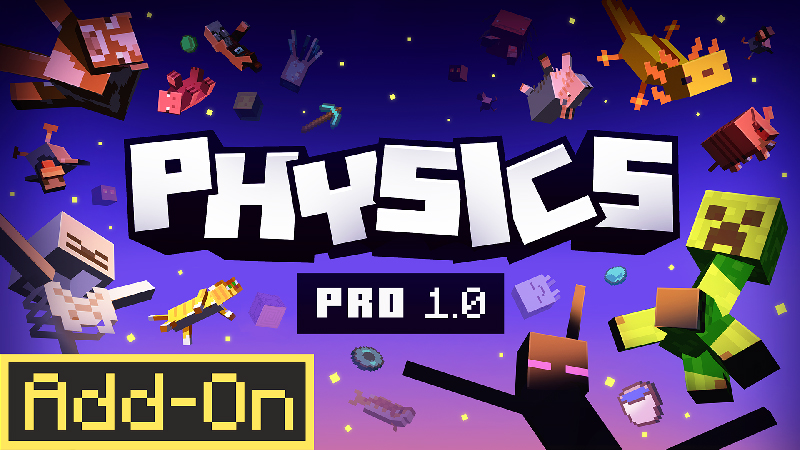 Physics Pro 1.0 Add-On on the Minecraft Marketplace by Team Workbench