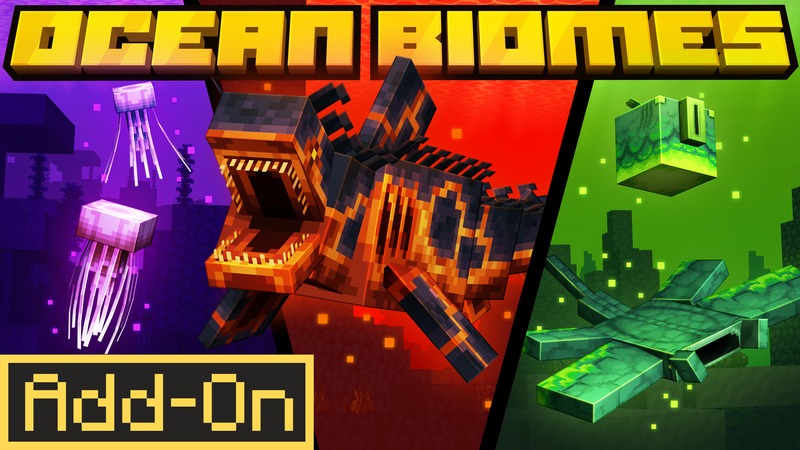 OCEAN BIOMES Add-On 1.1 on the Minecraft Marketplace by HorizonBlocks